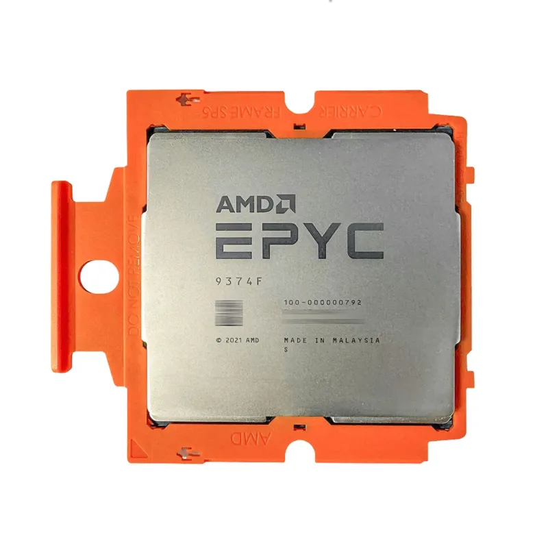 100-000000792 AMD EPYC Genoa 9374F 32-Core 3.85GHz Zen4 SP5 320W 256MB Processor - NEW