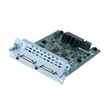 Cisco NIM-2T Dual-Port Serial WAN Network Interface Module for ISR Routers - Used