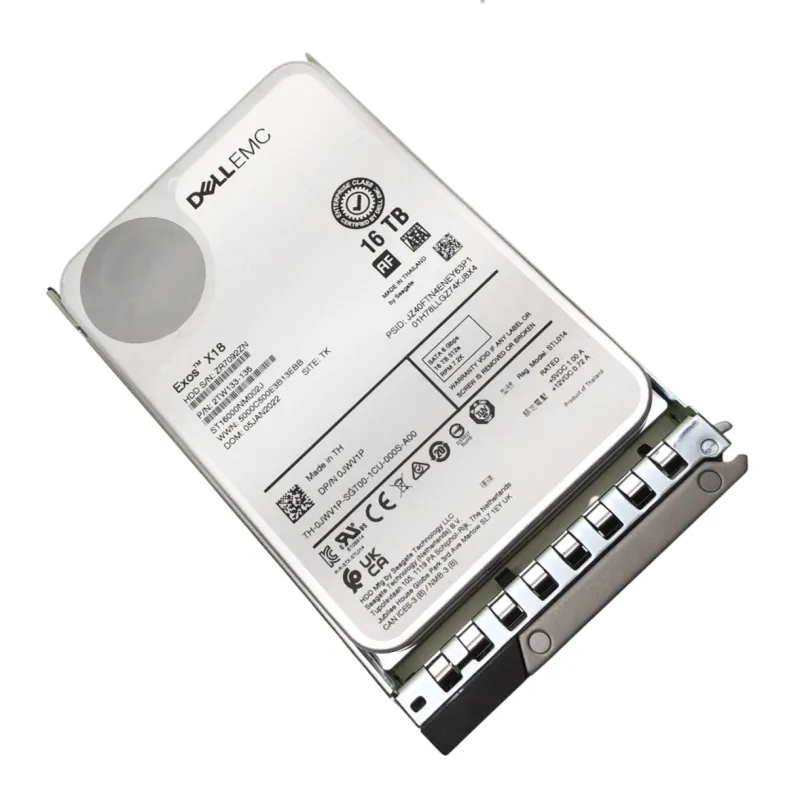 JWV1P Dell EMC 16TB 3.5" 6Gbps SATA 7.2K RPM 0JWV1P HDD ST16000NM002J - Used
