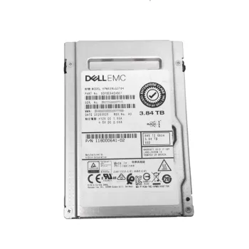 Dell 3.84TB SAS 12Gb Read Intensive TLC SED 512e 2.5" KPM5XRUG3T84 Internal SSD - Used