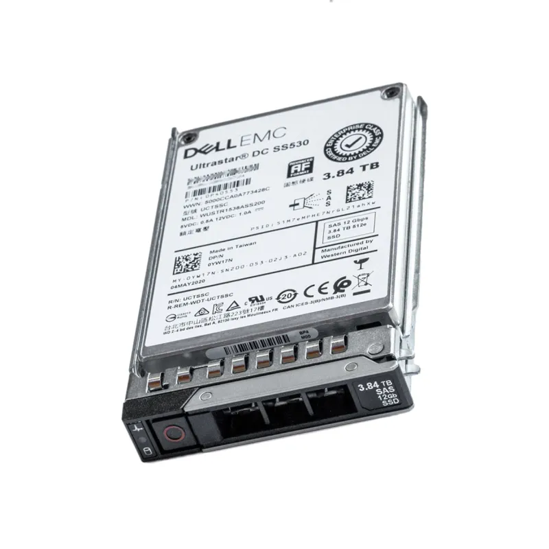 YW17N Dell G14 3.84TB SAS 12Gbps 2.5" TLC RI Hot Plug Internal SSD 0YW17N - Used