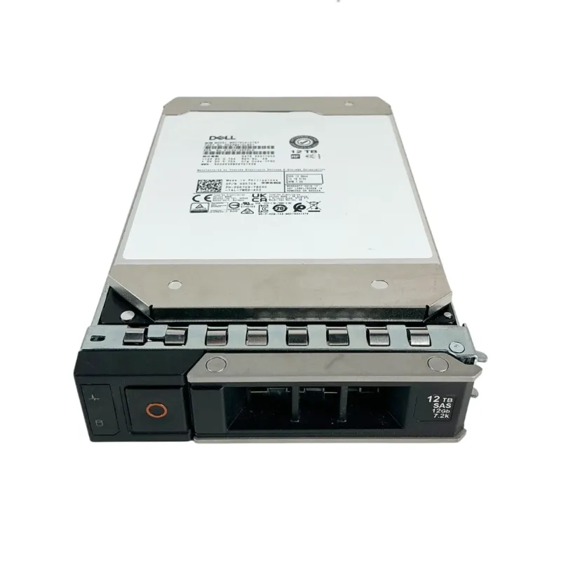 DK7C9 Dell Toshiba 12TB 7.2K 12Gbs Near Line SAS 4kn 3.5" 256MB HDD MG07SCA12TEY - Used