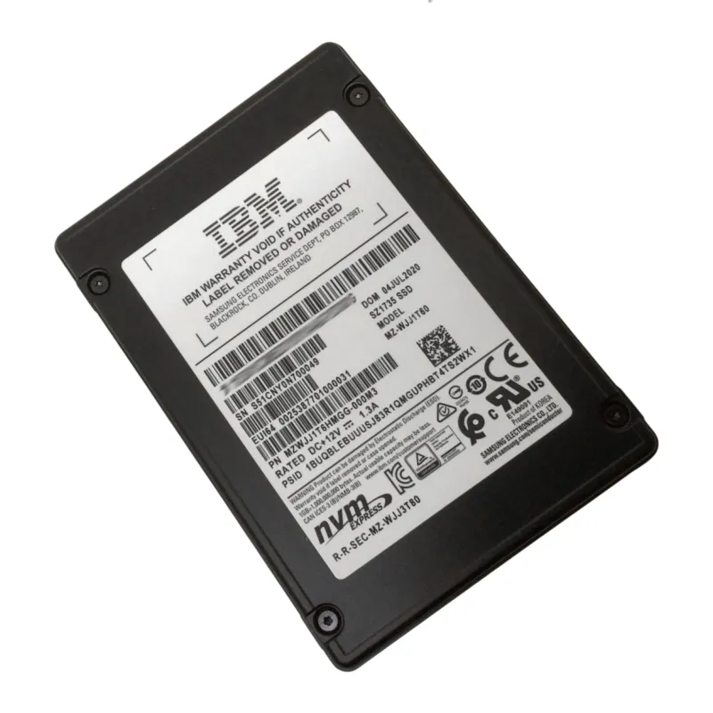 MZ-WJJ1T60 IBM Samsung SZ1735 1.6TB PCIe NVME 2.5" MZWJJ1T6HMGG SSD - New Other