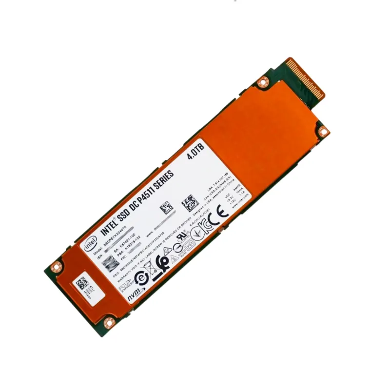 Intel DC P4511 4TB 2.5" U.2 NVMe PCIe 3.1 x4 TLC Enterprise SSD SSDPEYKX040T8 - Used