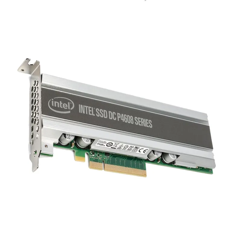 SSDPECKE064T7S Intel 7335943 DC P4608 Series 6.4TB PCI-e NVMe HHHL TLC SSD - Used