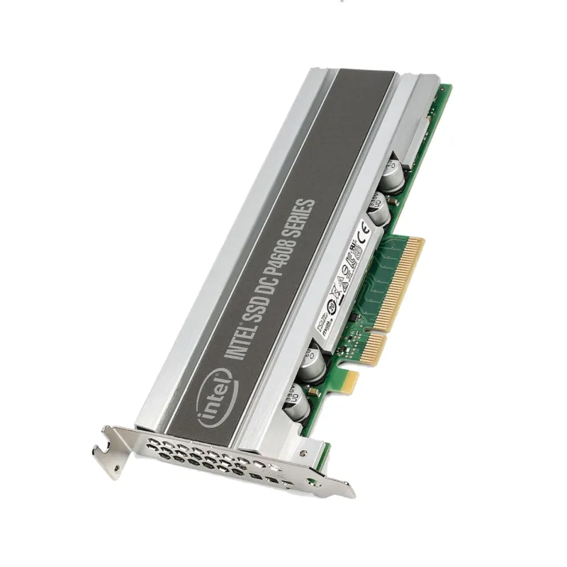 SSDPECKE064T7S Intel 7335943 DC P4608 Series 6.4TB PCI-e NVMe HHHL TLC SSD - Used