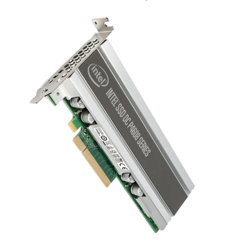 SSDPECKE064T7S Intel 7335943 DC P4608 Series 6.4TB PCI-e NVMe HHHL TLC SSD - Used