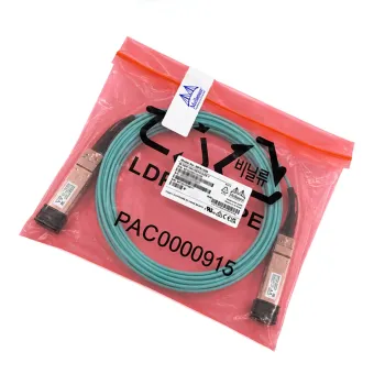 Mellanox (MFS1S00-H010V) 200Gb/s HDR QSFP56 Active Fiber Optical Cable AOC 10m - New