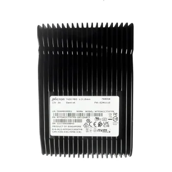 Micron 7450 Pro 7.68TB PCIe Gen4 NVMe U.3 2.5" Enterprise SSD (MTFDKCC7T6TFR)