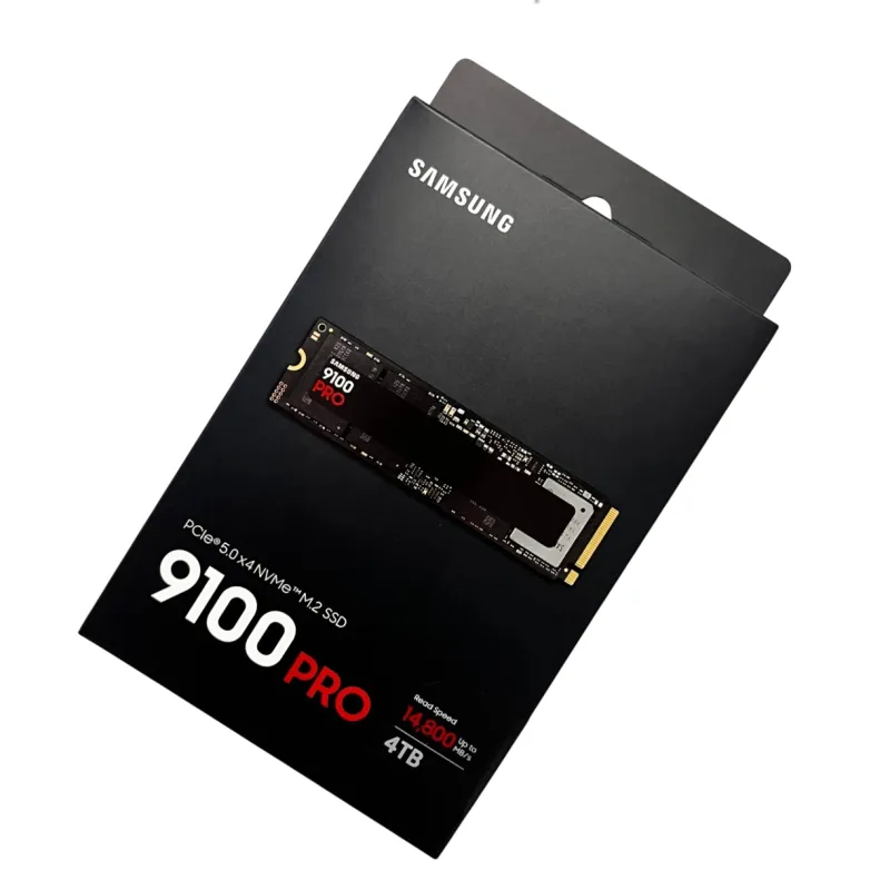 Samsung 9100 PRO 4TB MZ-VAP4T0B/AM PCIe 5.0 x4 NVMe TLC M.2 2280 SSD - Brand New