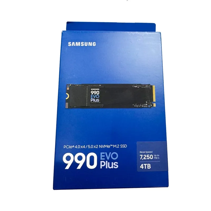 MZ-V9S4T0B/AM Samsung 990 EVO 4TB PCI-e 5.0 NVMe TLC M.2 Internal SSD - Brand New