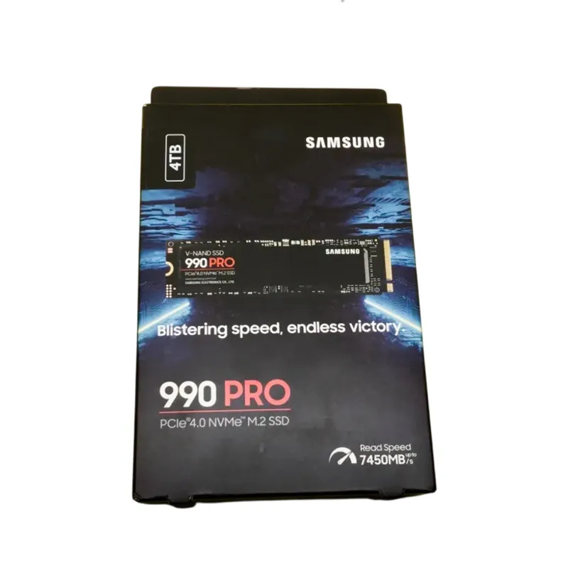 MZ-V9P4T0B/AM Samsung 990 PRO 4TB M.2 NVMe Internal Solid State Drive - Brand New