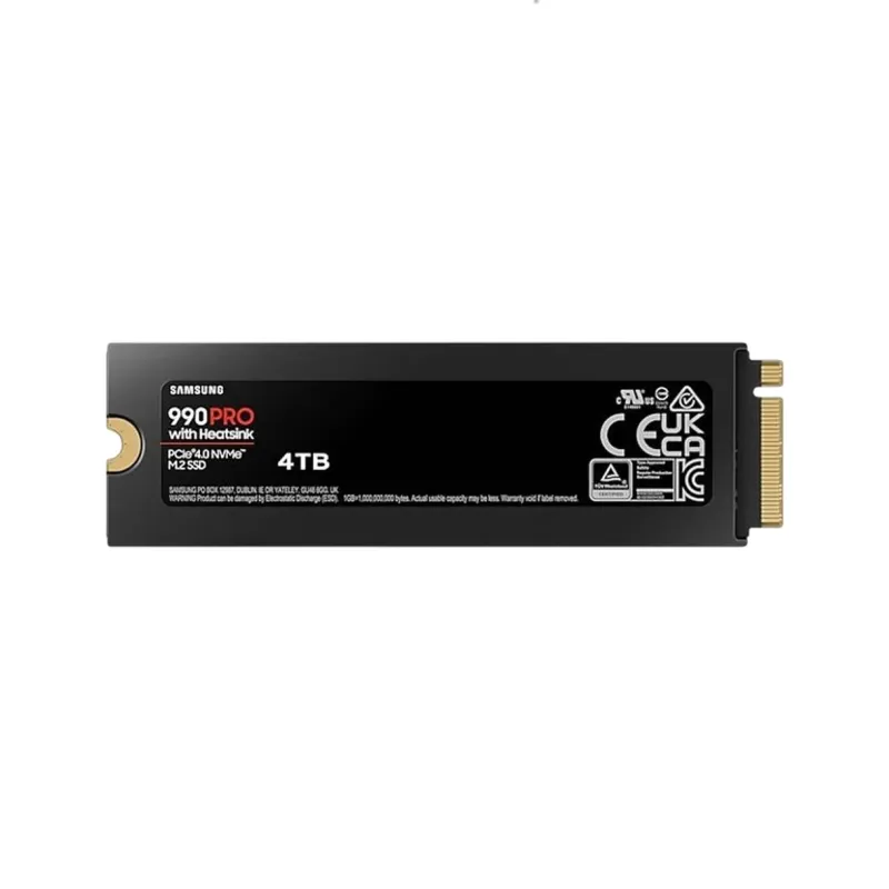 MZ-V9P4T0CW Samsung 990 PRO 4TB PCI-Express NVMe MLC M.2 2280 Solid State Drive - New Bulk
