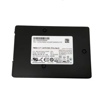 MZ-QLB3T80 Samsung PM983 3.84TB MLC NVMe 2.5" SSD MZQLB3T8HALS - Used