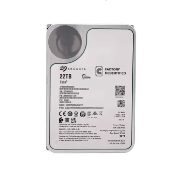 ST22000NM000C Seagate Exos 22TB 6Gbps 7.2K 512MB 3.5" 512e CMR SATA Hard Drive - Used