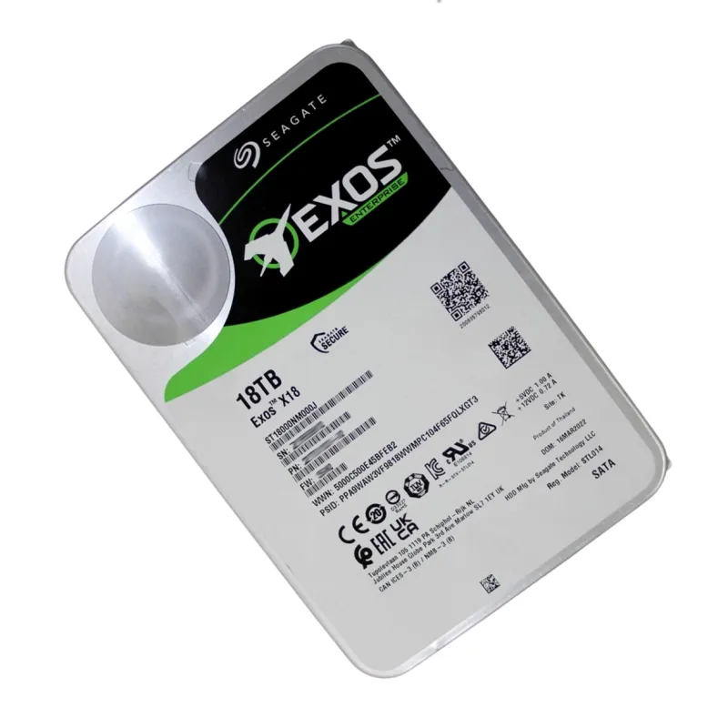 ST18000NM000J Seagate Exos X18 18TB 6Gbps 7.2K 3.5" 512e SATA HDD - New