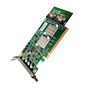 AOC-SLG4-4E4T SuperMicro 4-Port Gen-4 PCI-E x16 Internal NVMe Host Bus Adapter