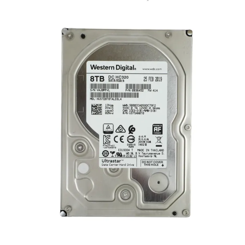 HUS728T8TALE6L4 WD DC HC320 8TB 6Gbps 7.2K SATA 3.5" 256M HDD - New Other