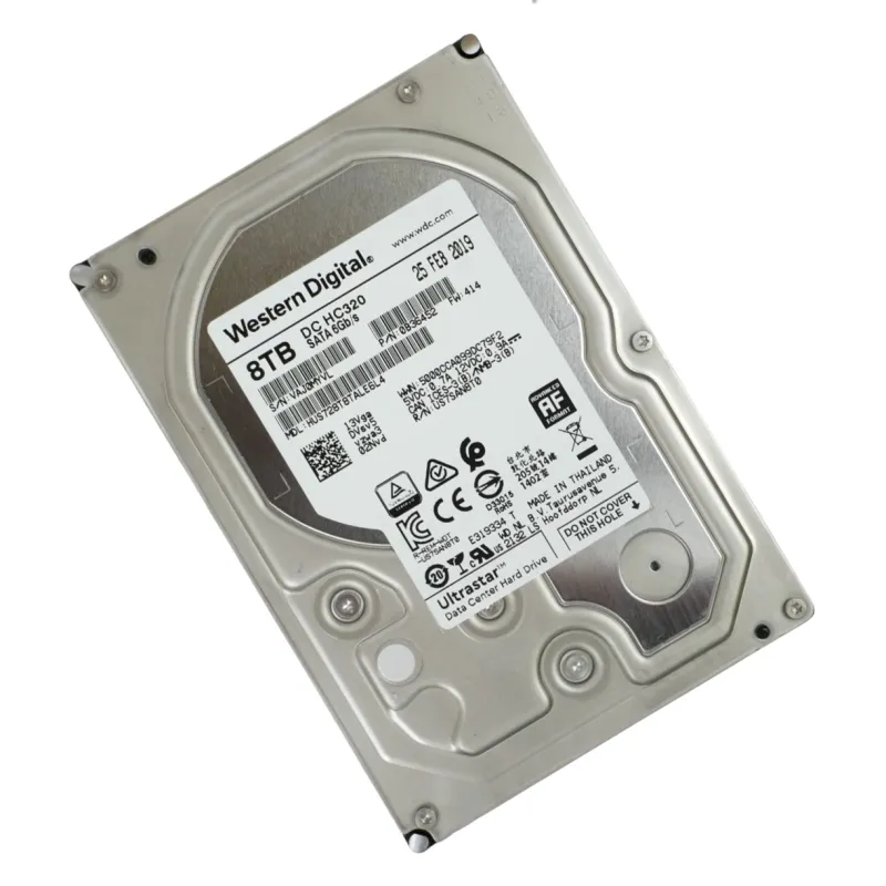 HUS728T8TALE6L4 WD DC HC320 8TB 6Gbps 7.2K SATA 3.5" 256M HDD - New Other