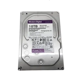 WD101PURP Western Digital 10TB 6Gbps 7.2K RPM SATA 3.5" 256MB Hard Drive - New